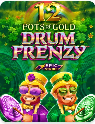 Tragamonedas 12 Pots of Gold Drum Frenzy en Betfun